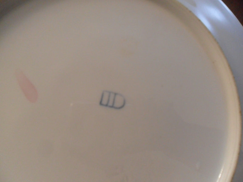 Oscar Schlegelmilch Germany portrait plate lady in pink [#122]