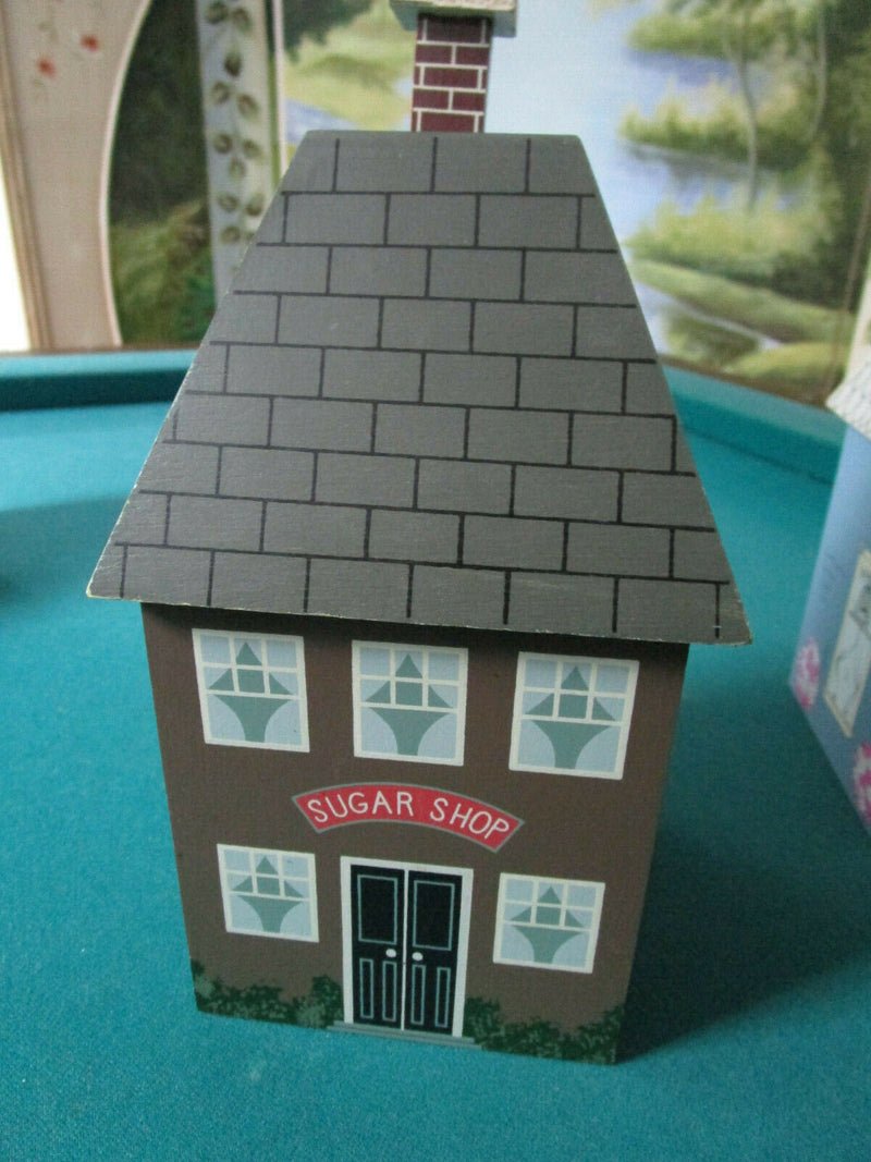 Wooden Canisters Houses Bakery Sweet Tea Flour Sugar Coffee Pick 1 ^^^