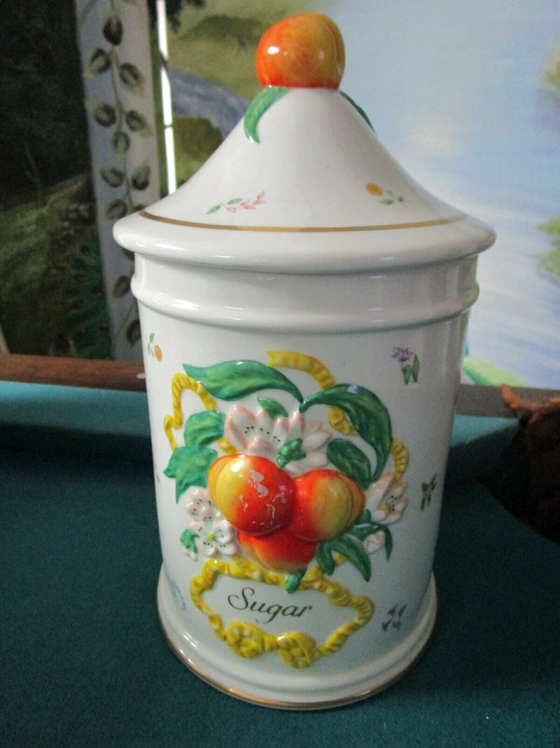 DANBURY MINT CANISTER CORDON BLEU SUGAR TEA PASTA COFFEE FLOUR PICK 1