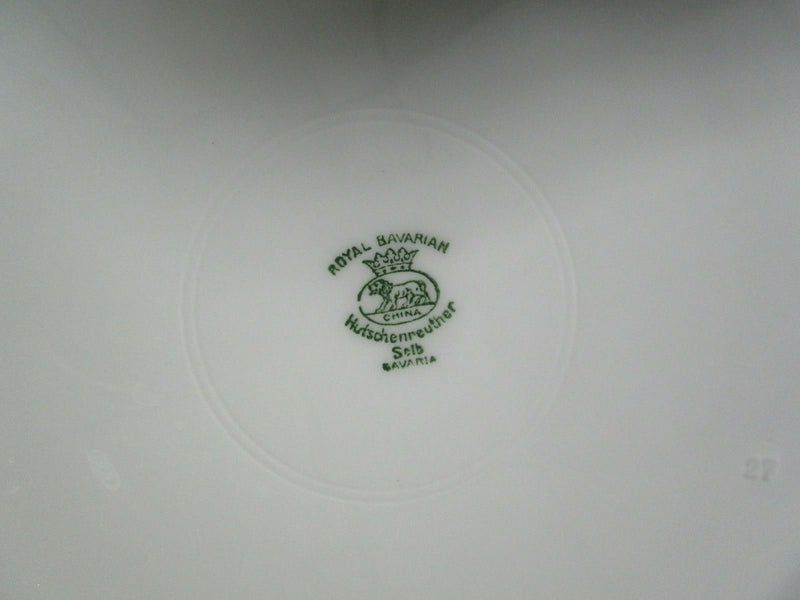 Royal Bayreuth Hutschenreuther Bavaria 10 3/4"  6 Dinner Plates