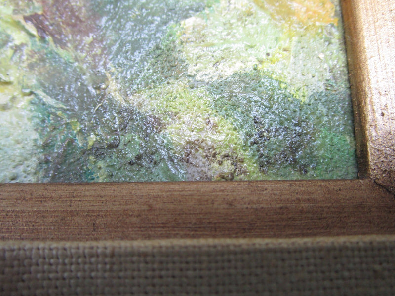 Christl Hansen TEXTURED OIL PAINTING ON CANVAS FRAMED ORIGINAL