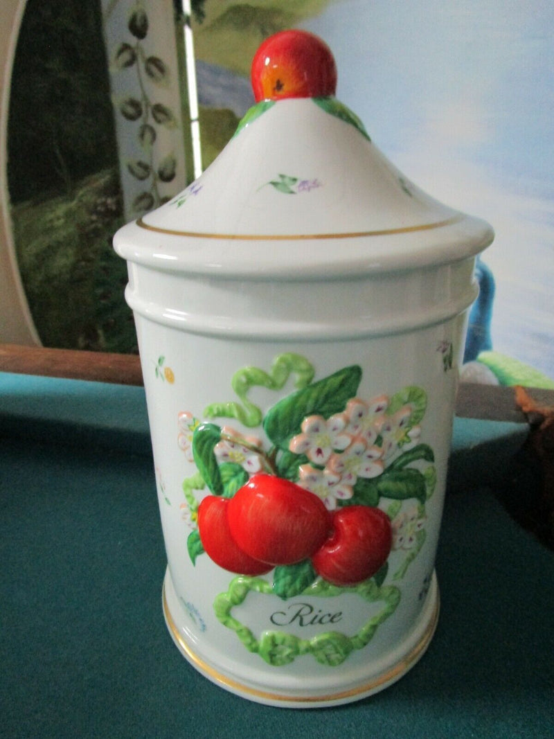 DANBURY MINT CANISTER CORDON BLEU SUGAR TEA PASTA COFFEE FLOUR PICK 1