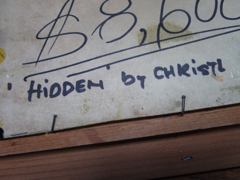 Christl Hansen TEXTURED OIL PAINTING ON CANVAS FRAMED ORIGINAL