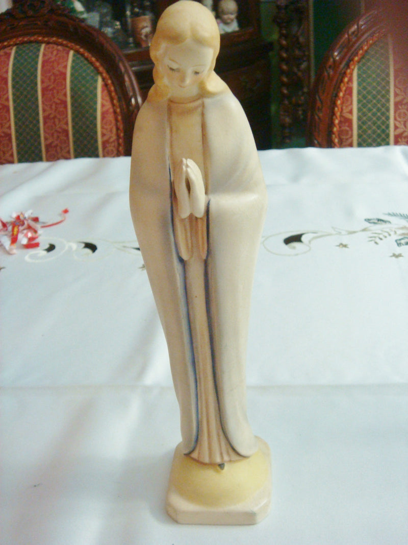 Madonna without Halo, TM2 1950s, 11" tall original