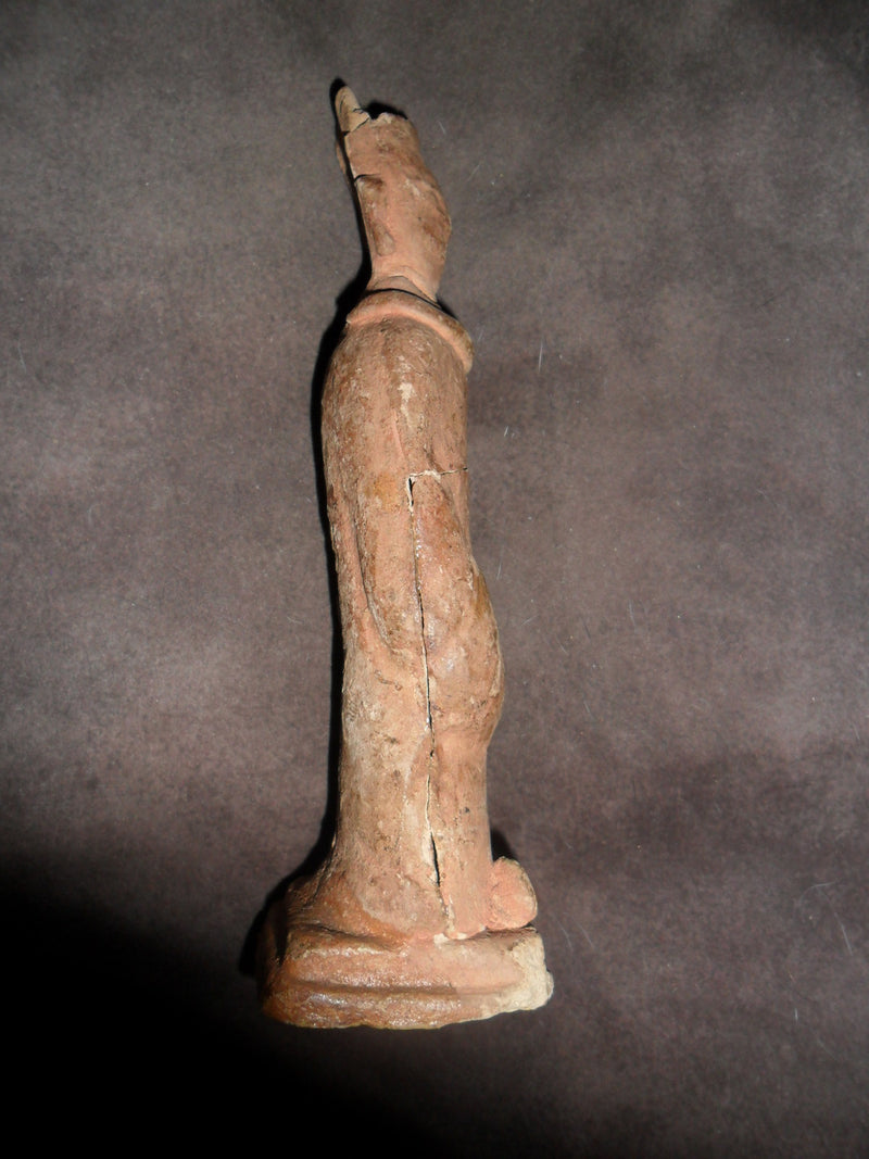 Chinese Tang Pottery figurine, priest? pottery[*7]