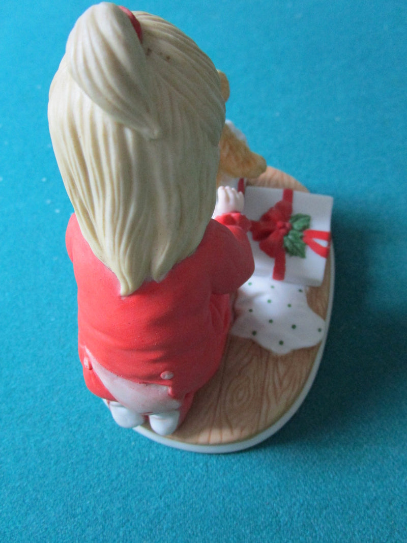 Lenox "Teddy's First Christmas" , fine porcelain figurine[A]^^