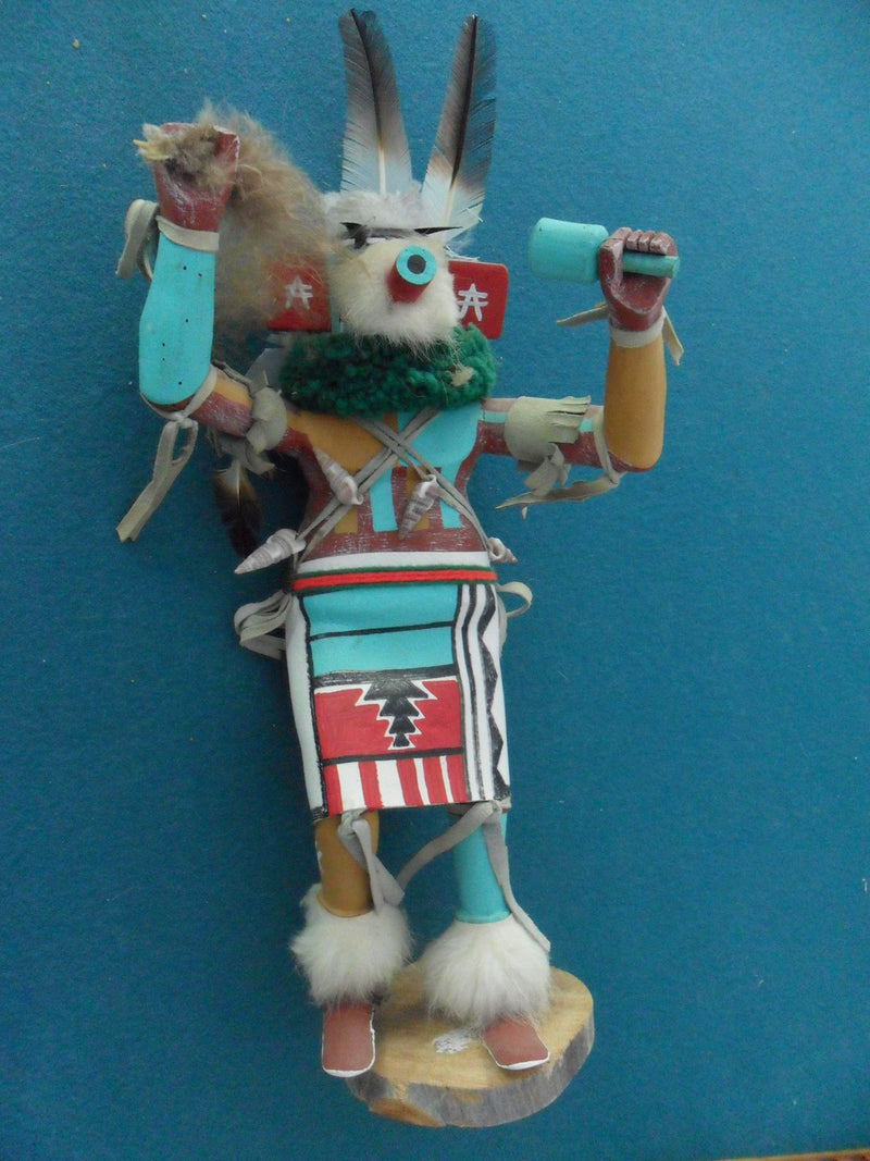 Mary Largo Hand carved and painted "Early Morning" carving Kachina Katsina