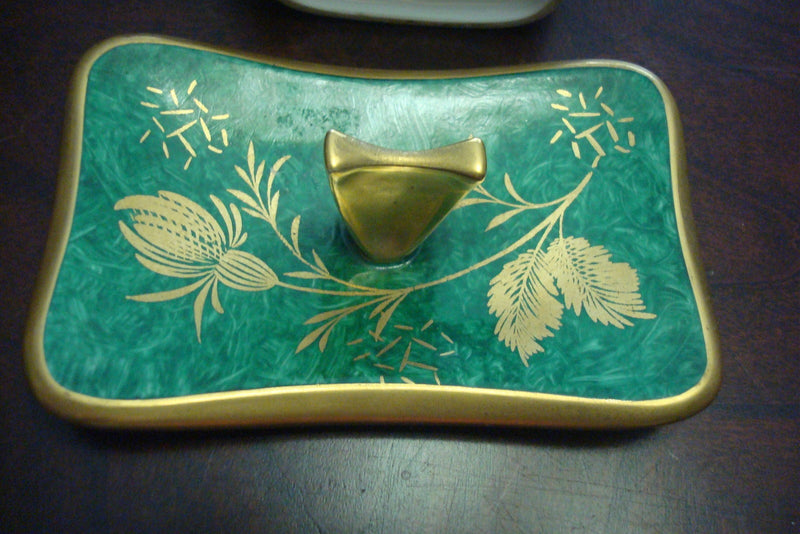 Alka Kunst Germany Covered Cigarette Holder, Vanity Trinket -Patricia [*74]