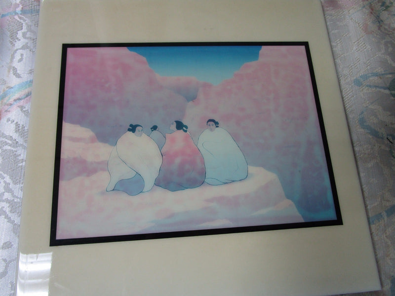 RC Gorman Twilight In The Grand Canyon" Ceramic Art Tile Southwest Gift 12 X 12"