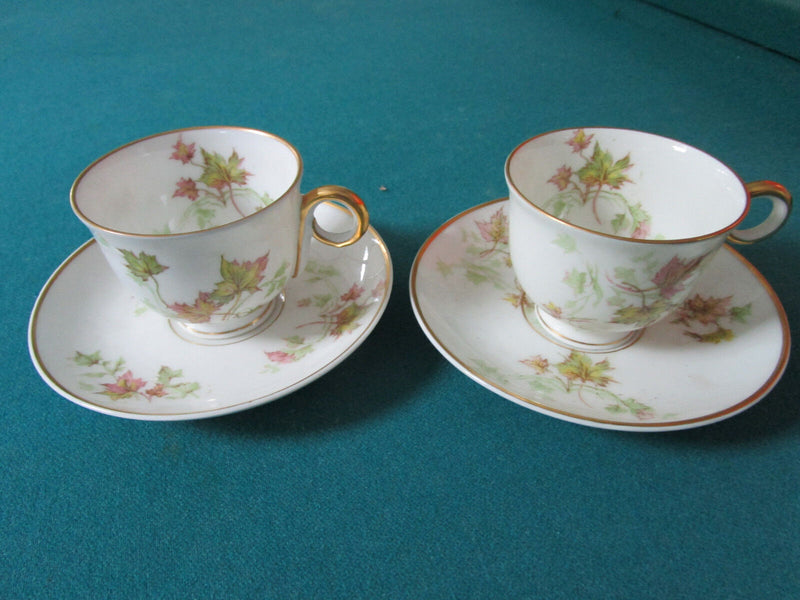 Cups Saucers Tea Time Hammersley, Haviland , P. Deshoulieres- Queen Anne Pick1^
