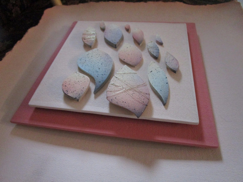 CERAMIC/PLASTER  2 WALL SCULPTURE SIGNED BY WALDEN