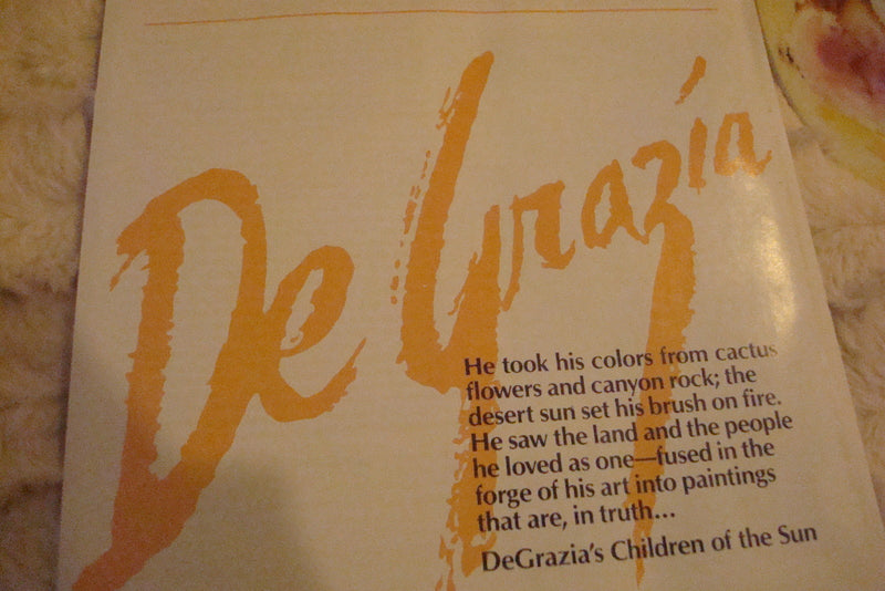 De Grazia "Spring Blossom" '87, Children of the Sun Collector Plate original ^^