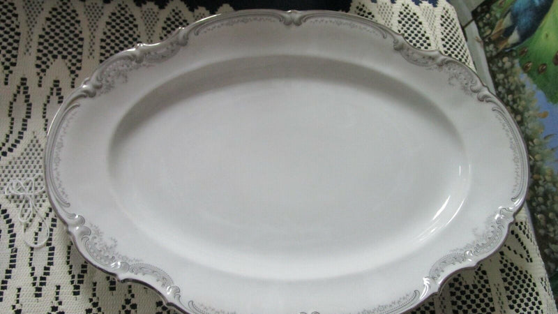 Hutschenreuther Sylvia Gold/ Platinum Bowls  Oval Round  Trays Gravy Boat Pick 1