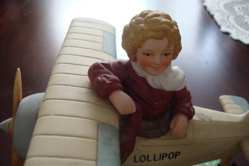 Shirley Temple Collection "Bright Eyes" 1985, 5" tall by 6" long