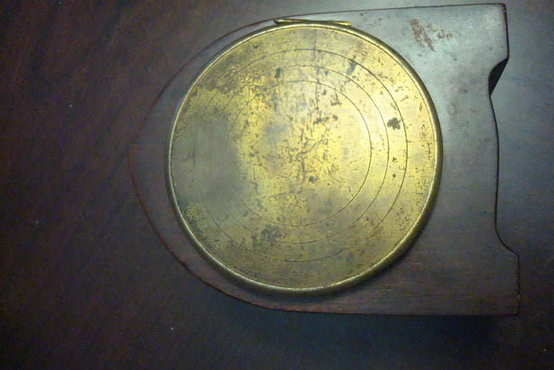 H & H France Wooden Case Antique C1910s, Clock, Needs Maintenance[2*]