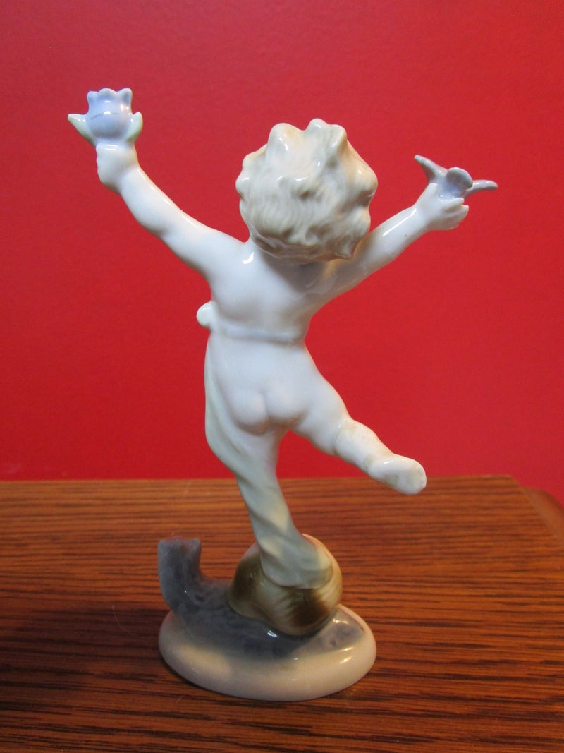 Metzler & Ortloff Ilmenau, Thuringia, Germany 4 angels set C1910s [a*7]