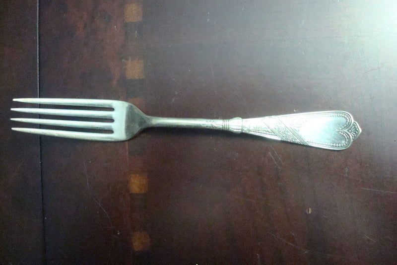 Antique Rogers & Bro.  A1, c1879, Pat. #11171, H.W. Hirschfeld design, 4 forks,