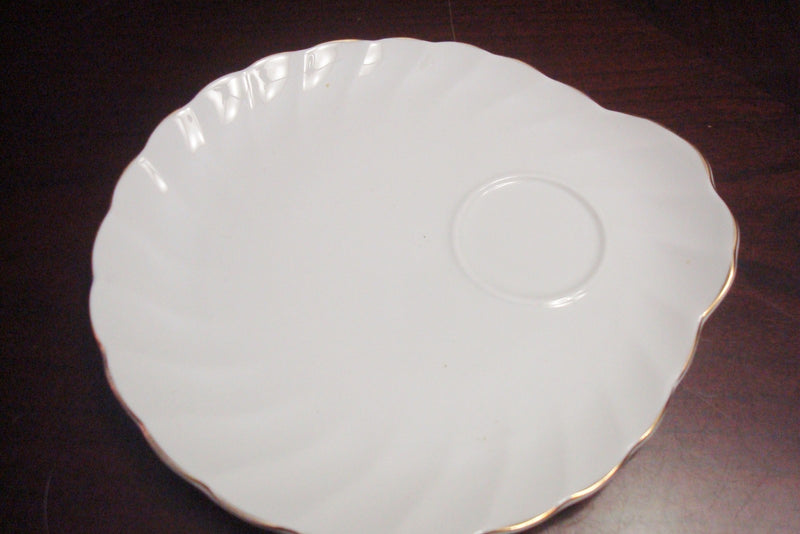 Royal Tuscan England cup and snack tray DOVE pattern [120G]