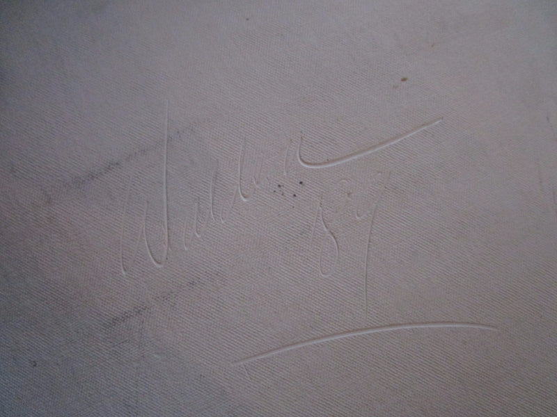 CERAMIC/PLASTER  2 WALL SCULPTURE SIGNED BY WALDEN