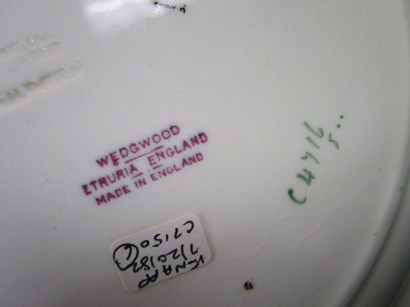 “Wedgwood” Etruria England 8 Sides 5 Plates 9" {*Rack]