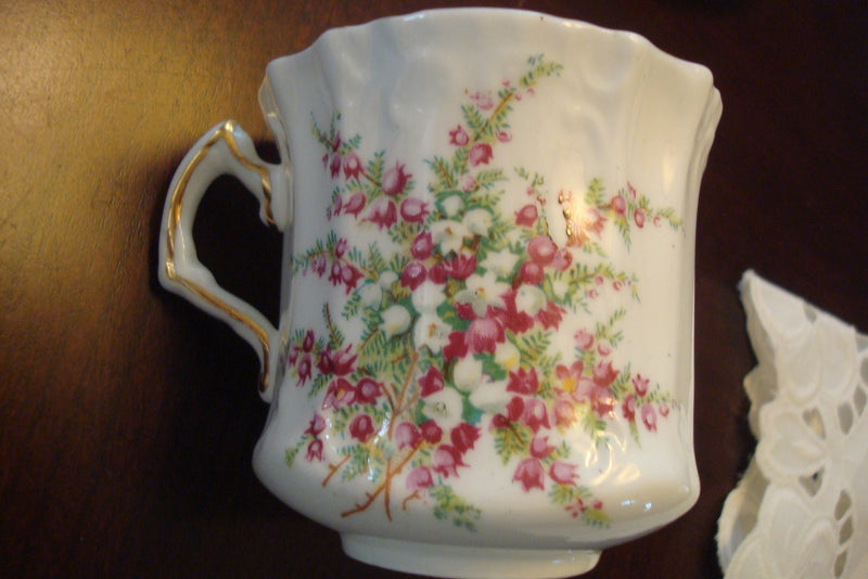 Hammersley Cup And Saucer Purple Flowers Made In England  [a5#10]