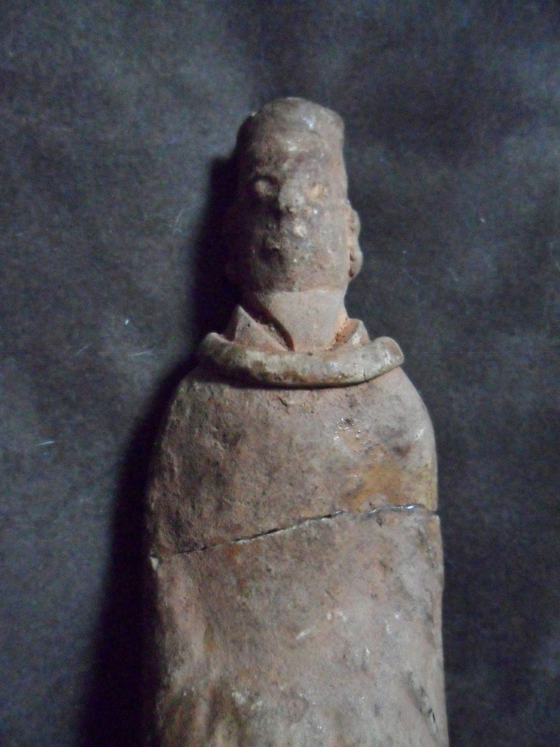 Chinese Tang Pottery figurine, priest? pottery[*7]