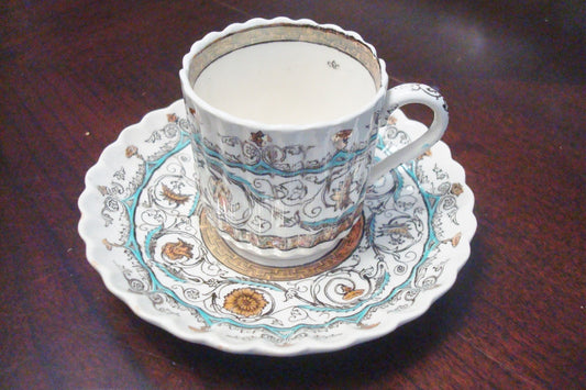 W.T. "COPELAND""COPELAND-SPODE", Staffordshire,c1850s 8 cups/sauc[4-72