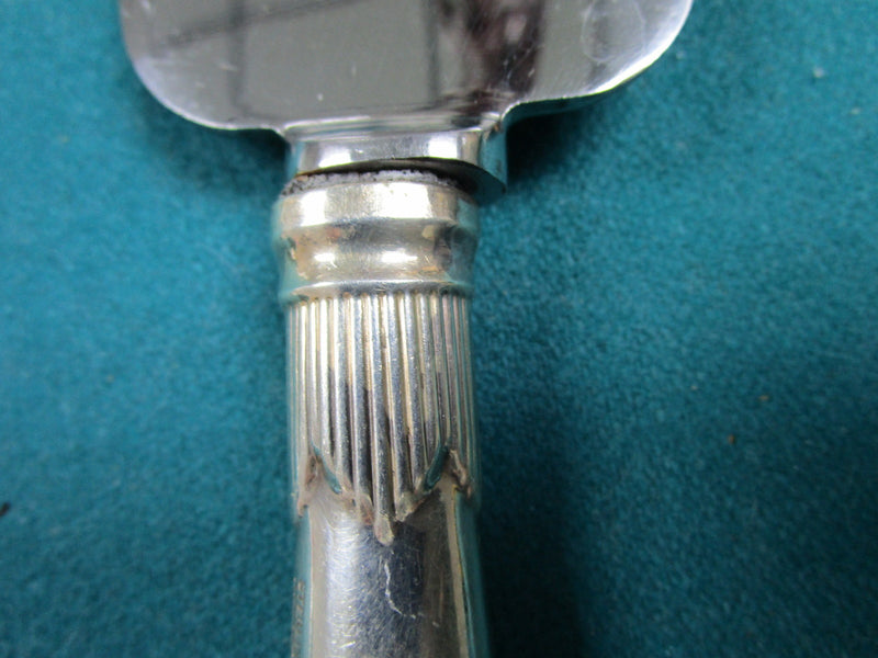 Stainless Cake/pie Server By Hunt Silver Co Sheffield England, sterling handle