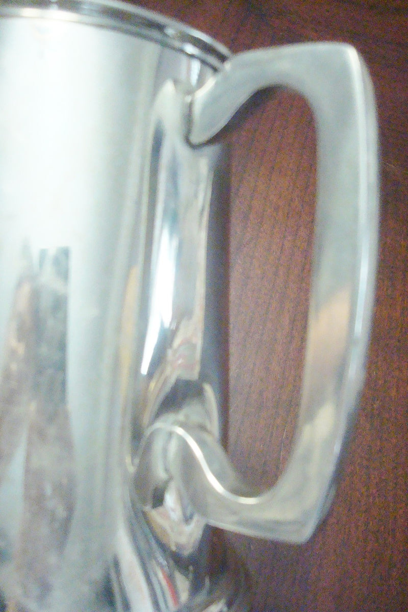 Irish Pewtermill Trimolin Moone Beer  Mug glass bottom