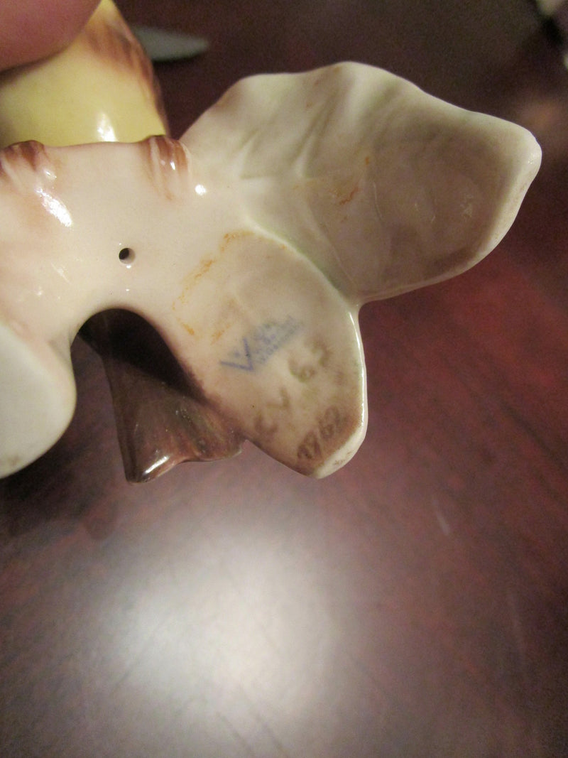 Goebel Yellow  Hammer Bird On Branch  Goldammer Brown Bruant Dore 3 1/2[a7]