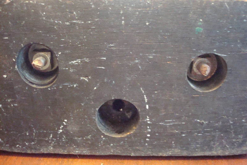 YASHA HEIFETZ 1960s Walnut hand carved Art Deco lamp -base- "Matador" original