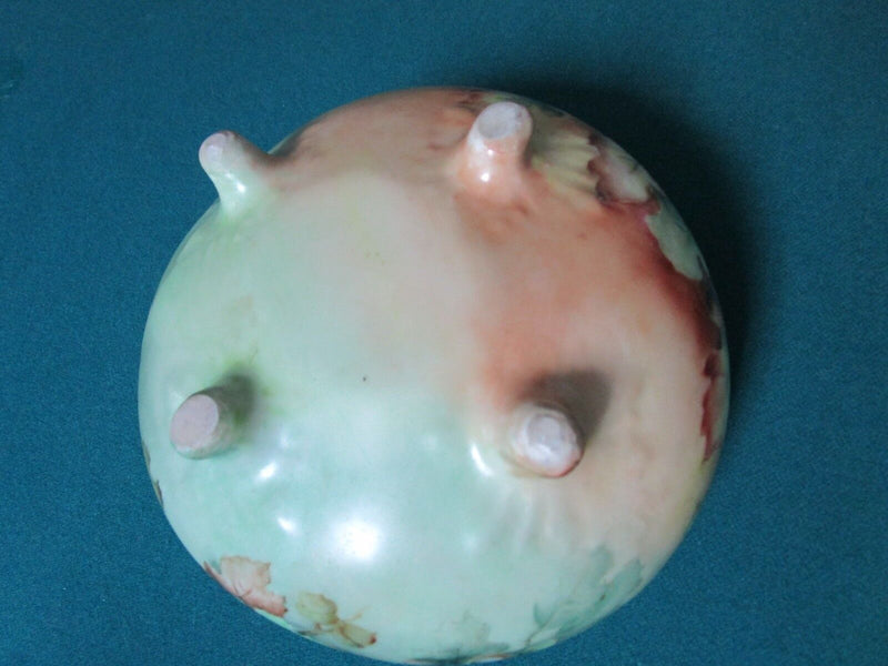 RS Floral Footed Bowl Centerpiece Floral [70J]