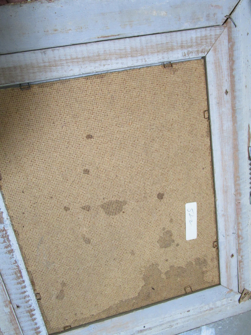 "SIBLINGS" by Hyacinthe Kuller Baron, OIL ON BRISTOL BOARD, FRAMED