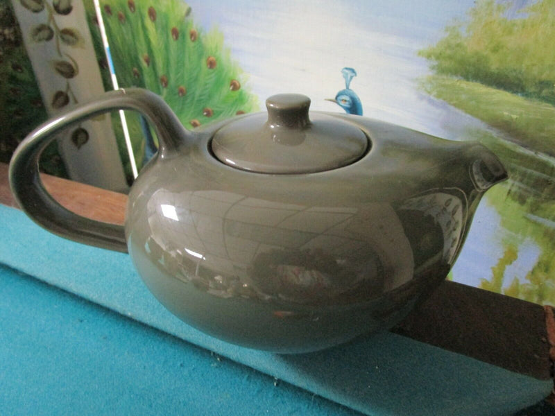 Russel Wright China Vegetable Green Bowl Light Brown Teapot Pick 1