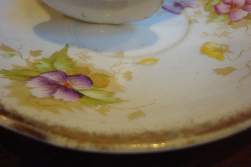 Royal Standard China made in England cup / saucer "Charmaine" pattern [a5#3]