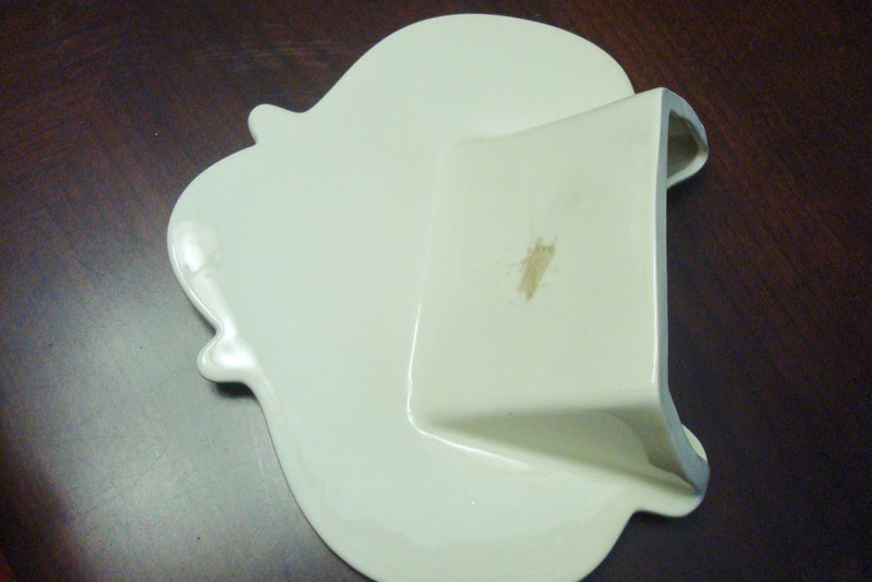 "Zsolnay Pecs" Hungary Porcelain Dealer Sign Plaque  free standing[7]