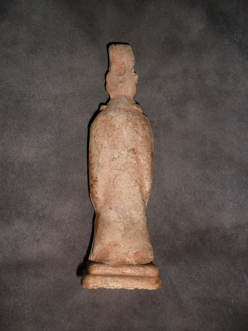 Chinese Tang Pottery figurine, priest? pottery[*7]