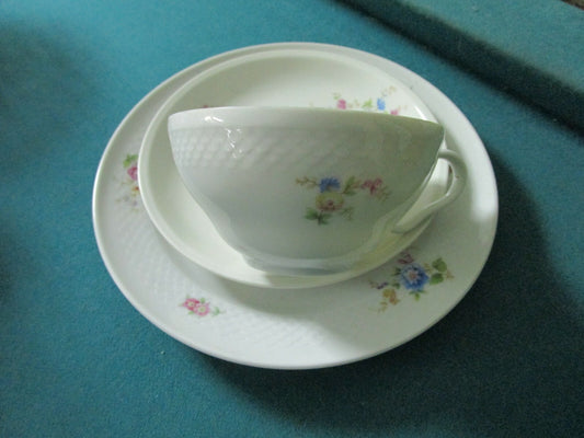 Fritz Thomas Porcelain - Rosenthal Germany Trio Cup Saucer  Plate Original ^^^