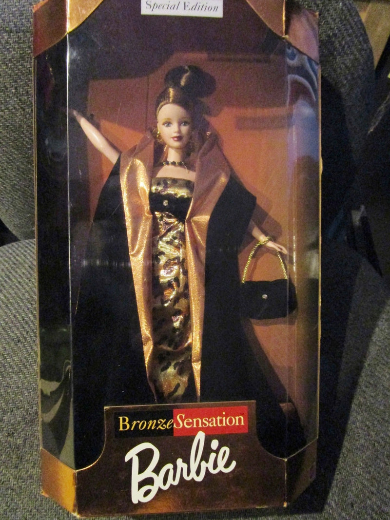1998 Barbie Bronze Sensation NIB [*a4]