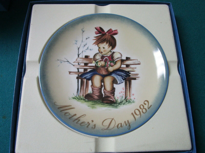 Goebel Bertha Hummel Mother’s Day Plates 1980/81/82/83/85/86/87/88/89 Newpick 1