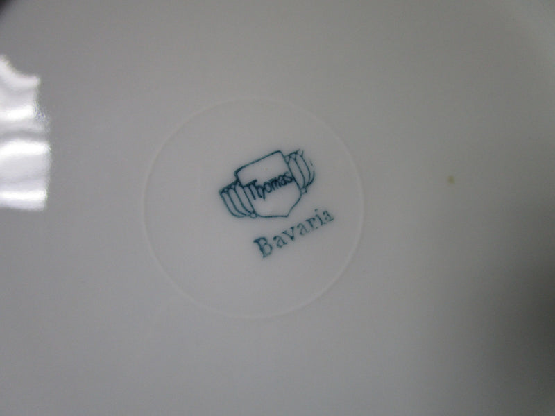 Fritz Thomas Porcelain- Rosenthal Germany- 1950 6 Salad Plates 7 1/2" [*CHINRACK