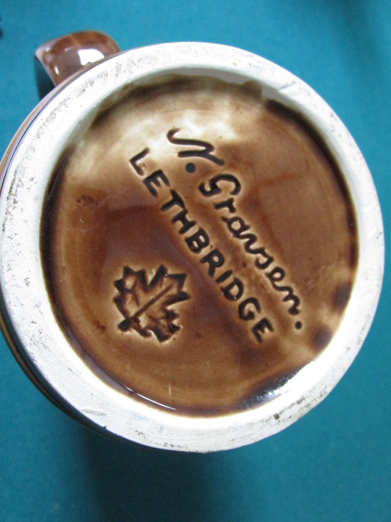 Neils Gravsen - Sunburst Ceramics -Lethbridge Vasa Lodge Mug, 6"[*][pottery]