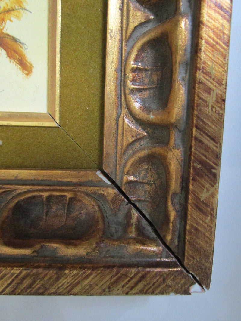 "SIBLINGS" by Hyacinthe Kuller Baron, OIL ON BRISTOL BOARD, FRAMED