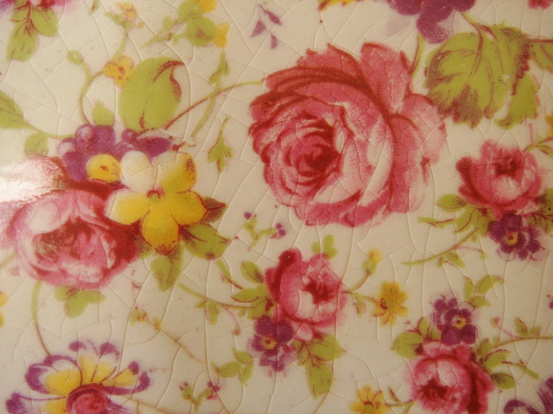 James Kent Longton Britain Chintz Roses  Nut Dish Rapture pin dish [1]