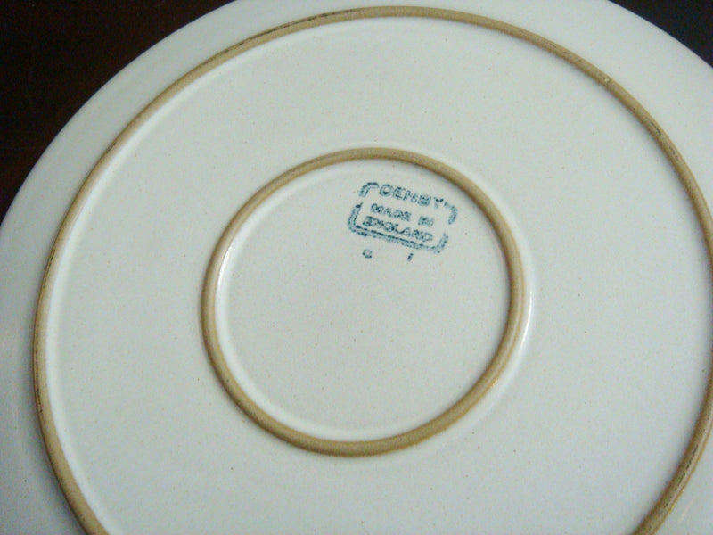 Denby Pottery England stoneware "Cotswold" pattern dinner plate 9 3/4