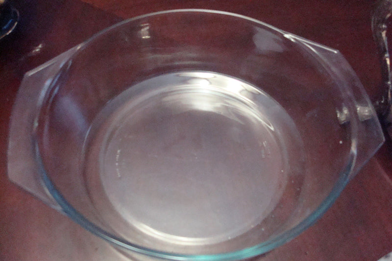 Elegant Server Glass Silverplate Casserole With Warmer, Made In Hong Kong[A4]