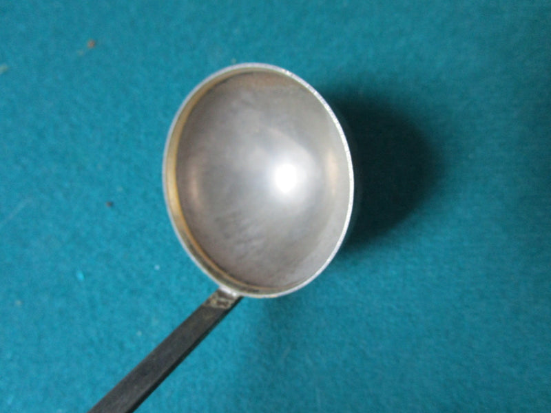 Silverplate Vintage Sauce Spoon, 10" Diam