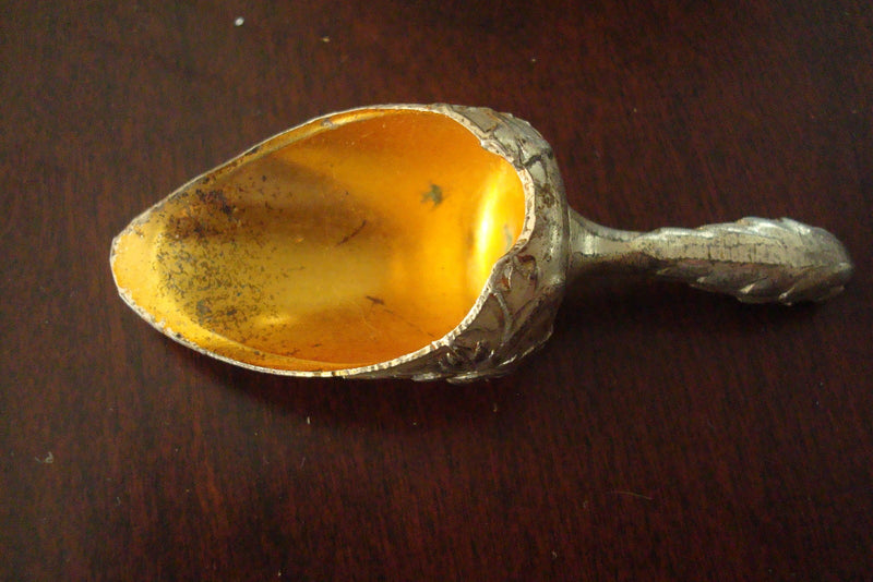 Raimond Silverplate/Goldplate Vintage Pedestal Scuttle Sugar cubes/nuts Bowl ^^^