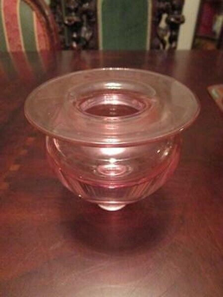 Robert Deeble Studio Art Glass Vase - Vermont USA Artist - Signed on base [a*3]