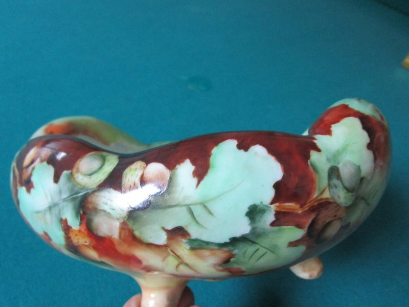 RS Floral Footed Bowl Centerpiece Floral [70J]